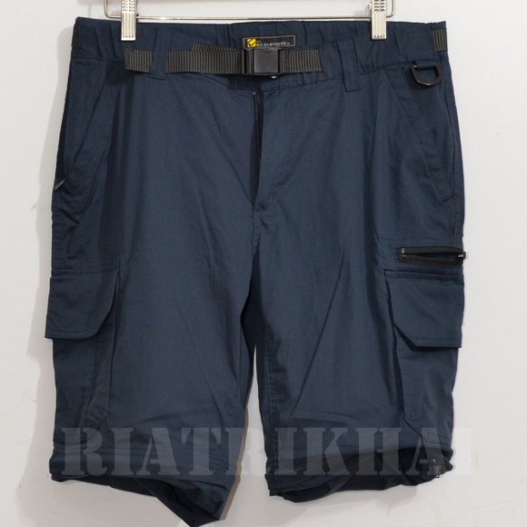 BC Clothing Men's Convertible Pants‎ NAVY - Picture 5 of 7